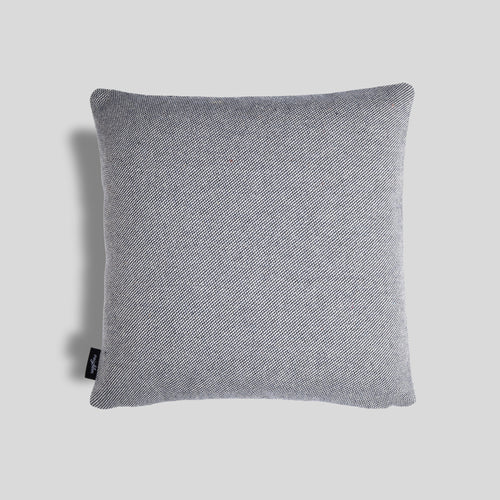 A studio photo of Crosshatch Throw Pillow Crosshatch Indigo / 20 x 20