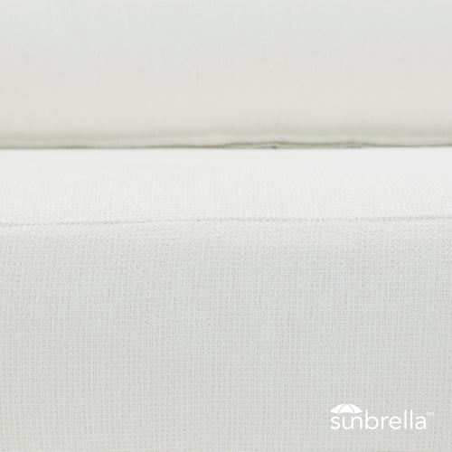 A studio photo of Reel Chair Sunbrella Nurture White