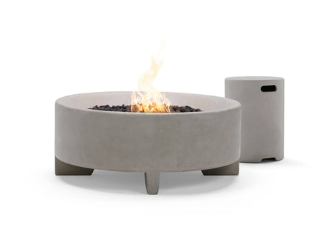 Rook Fire Table with Propane cover